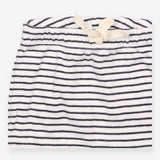 Leggings white small blue stripe