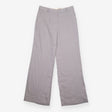 Modern Rarity Grey Linen Wide Leg Tailored