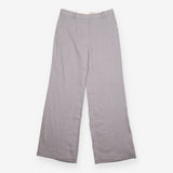 Modern Rarity Grey Linen Wide Leg Tailored