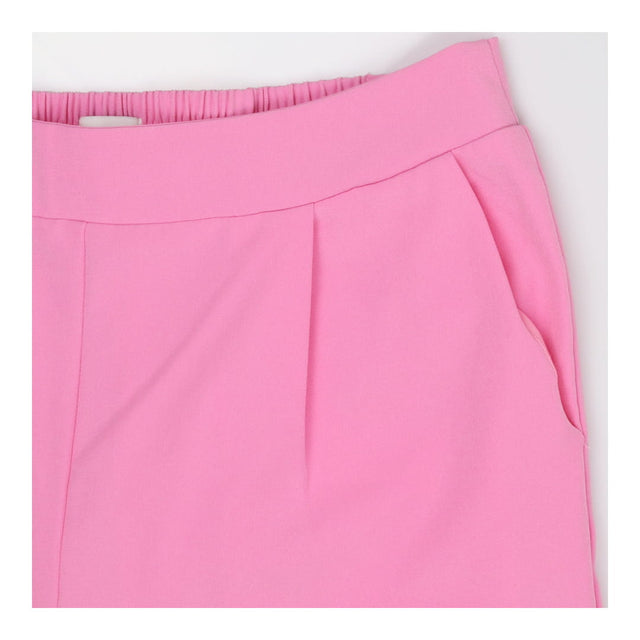 Pink CelestSZ Elastic Waist Trousers