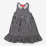 Blue Striped Summer Dress