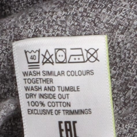 Grey jersey dungarees squirrel pocket