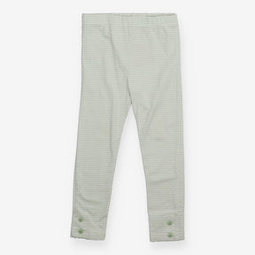 Leggings Green Stripe