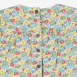 Floral Dress Frill Sleeves, Bloomers