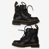 Doc Martins Black Reptile Embossed