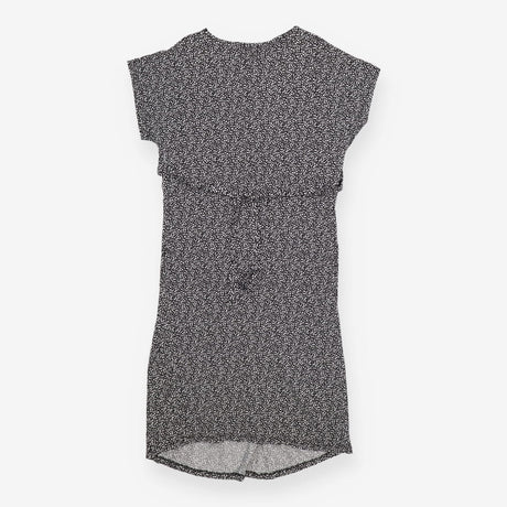 Dress black and white nursing - maternity