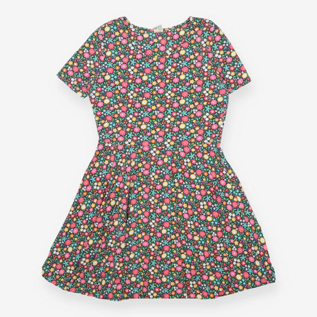 Frugi Women’s Navy Flowers Skater Dress