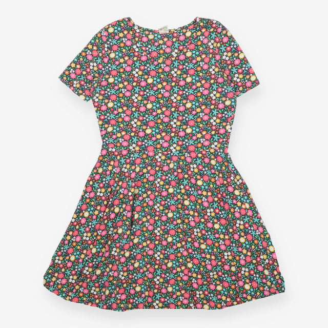 Frugi Women’s Navy Flowers Skater Dress