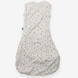 Purflo Baby Swaddle to Sleep White Spotted