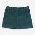 Skirt Cord Teal with Adjustable waist