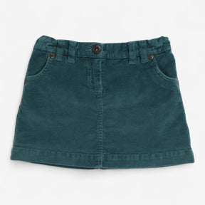 Skirt Cord Teal with Adjustable waist