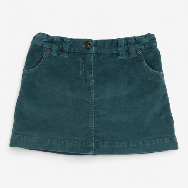 Skirt Cord Teal with Adjustable waist