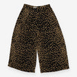 Animal‑Print Wrap Trousers