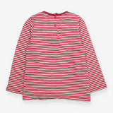 T-Shirt Long Sleeve Pink Stripe