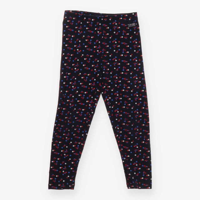 Terre De Marins Leggings black with white red blue