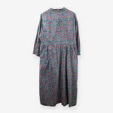 Floral Shirt Dress Muthahood