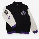 LA Lakers Black Jersey Jacket