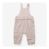 Dungaree cord white floral