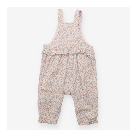 Dungaree cord white floral