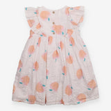 White Dress with Peaches 