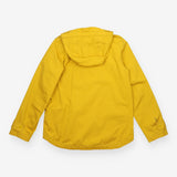 Raincoat Yellow Striped Lining Hooded Waterproof J