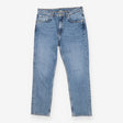 Light Blue Wash Straight Jeans