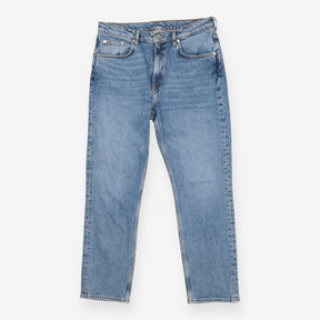 Light Blue Wash Straight Jeans
