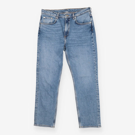 Light Blue Wash Straight Jeans
