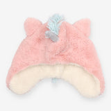 Hat Fleece Pink Unicorn