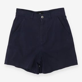 Chino short navy cotton