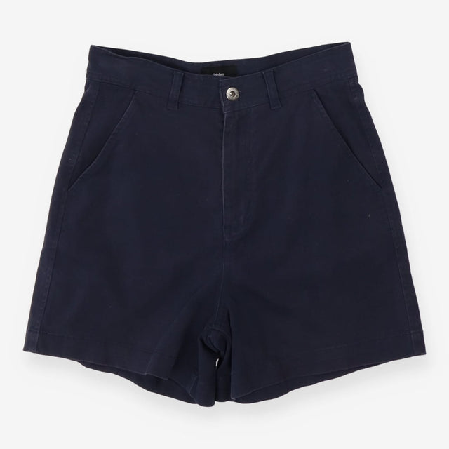 Chino short navy cotton