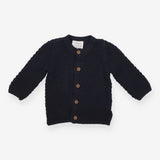 Navy Knit Cardigan