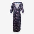 Bloom Organic Cotton Nursing Wrap Dress Kite Print