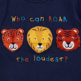 T-shirt long sleeve who can roar the loudest?