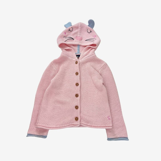 Pink Mouse Knit Cardigan