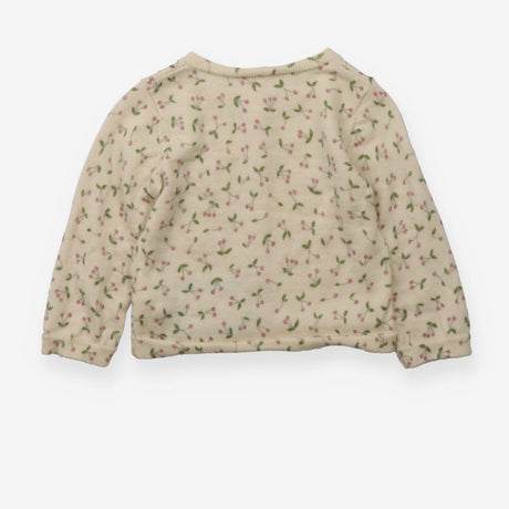 Cardigan cream cherries