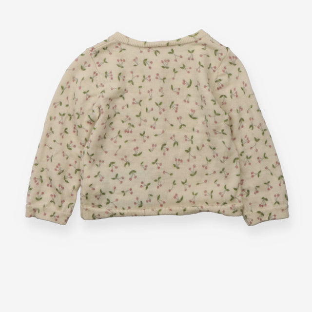 Cardigan cream cherries