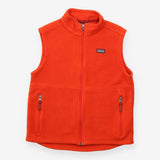 Gilet fleece orange