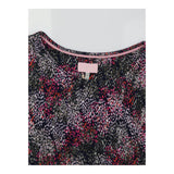 Dress Hayden Printed Jersey 3/4 Sleeve Navyrain Pi