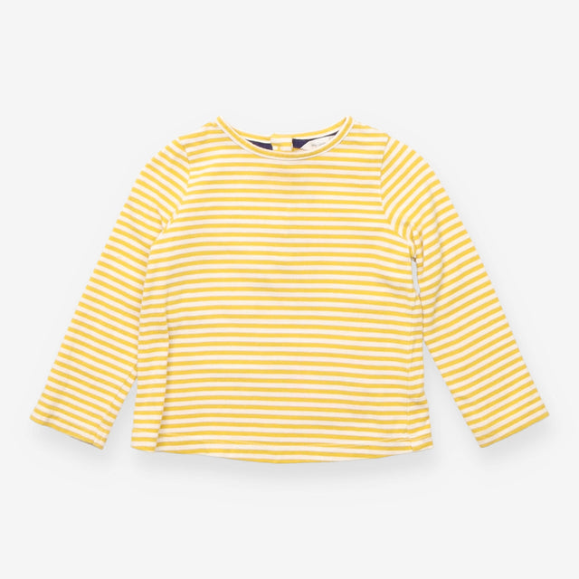 T-shirt yellow and white stripe