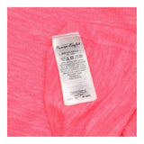 Top Pink Cowl Neck Draped Oversized Long Sleeve Kn