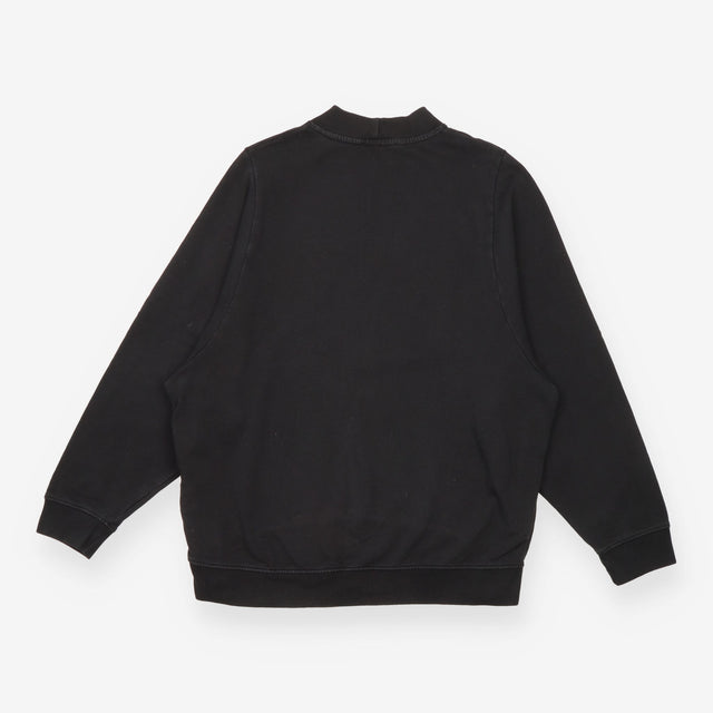 AllSaints Black High Neck Grommet Eyelet Side Deta