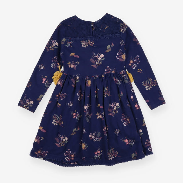 Navy Floral Dress - Mantaray