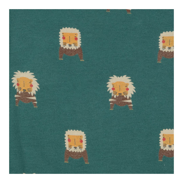 Sleepsuit green lions