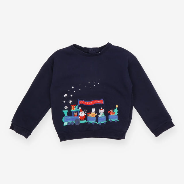Blue North Pole Express Sweatshirt