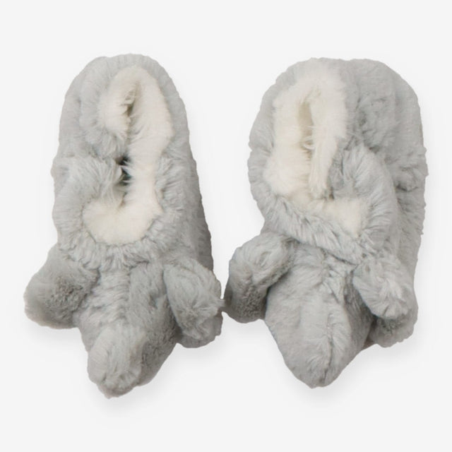 Grey Elephant Slippers