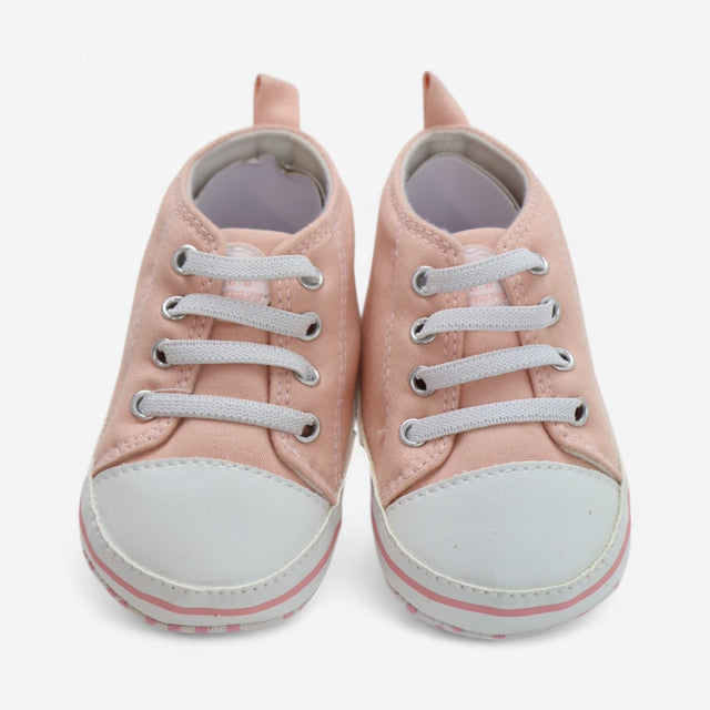 My First years Peach baby hightops