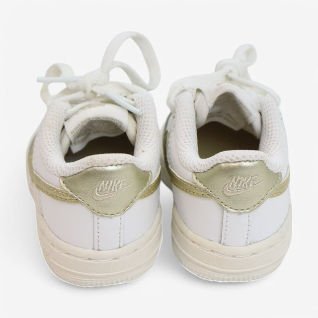 Trainers Nike Force 1 White & Gold