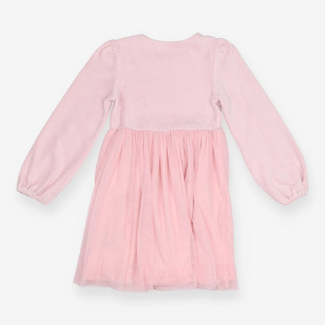 Ballerina Dress Pink Velour and Tulle