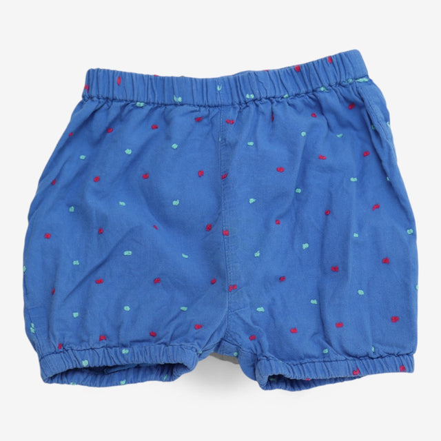 Blouse and Bloomer Set Blue Woven with Squirrels